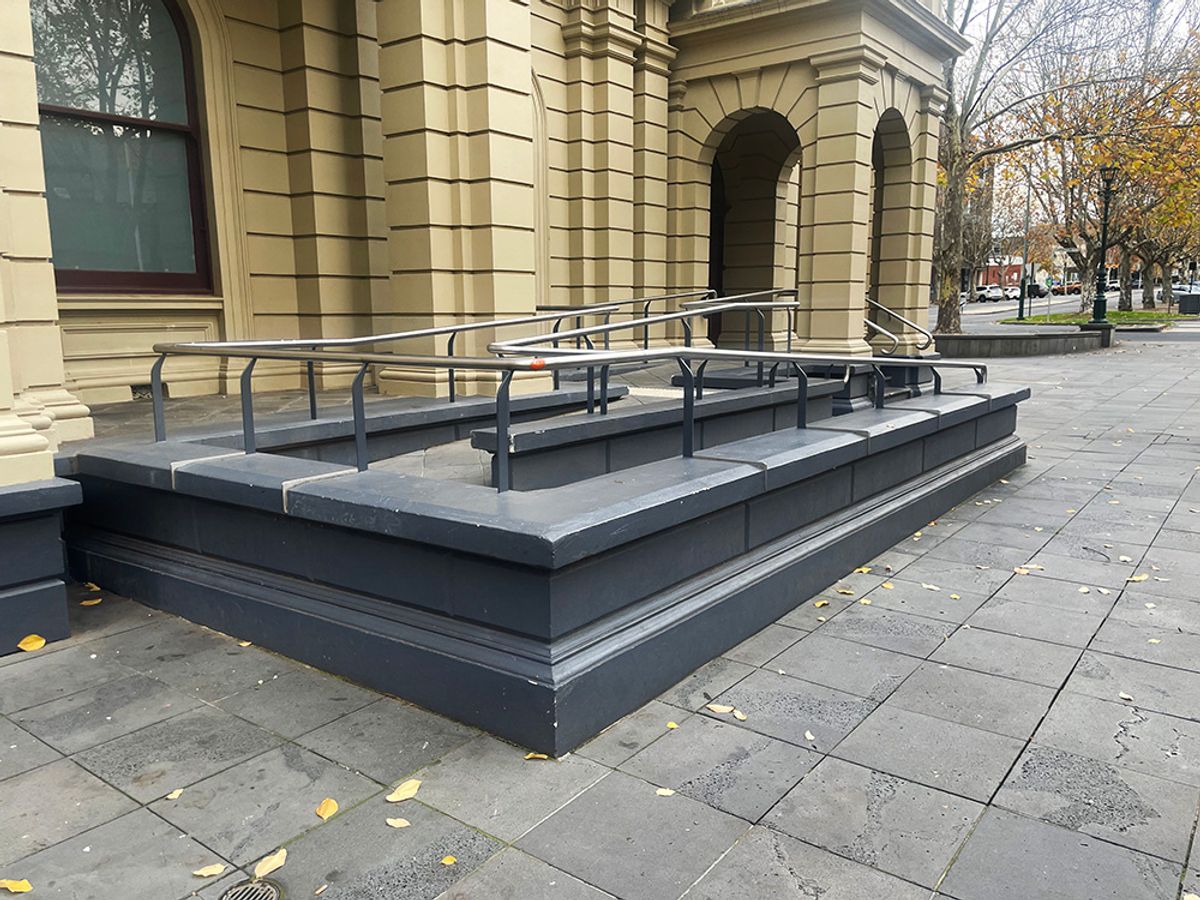 Town Hall Wheelchair Ramp skate spot