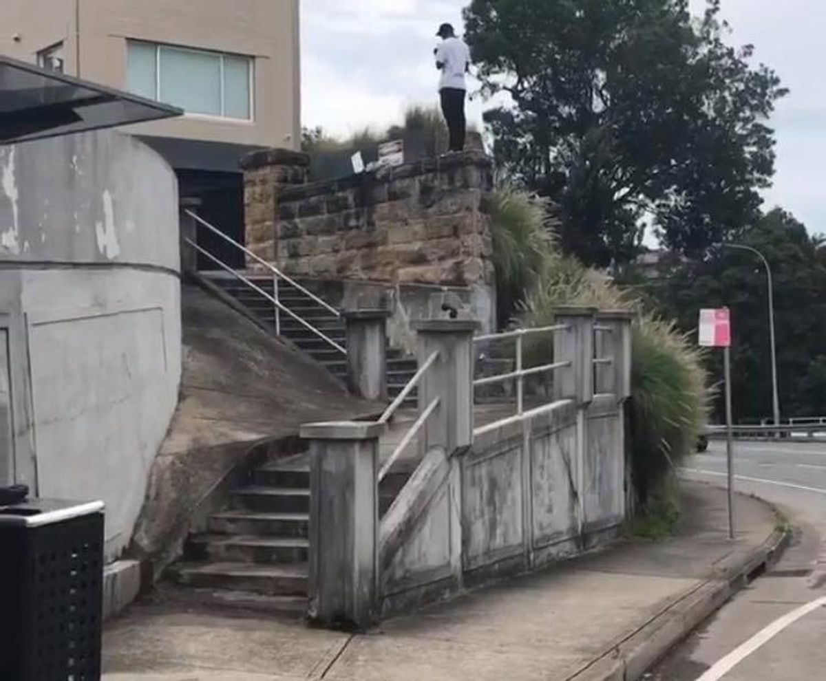 Towns Over Rail skate spot