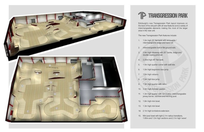 Transgression Indoor Skatepark