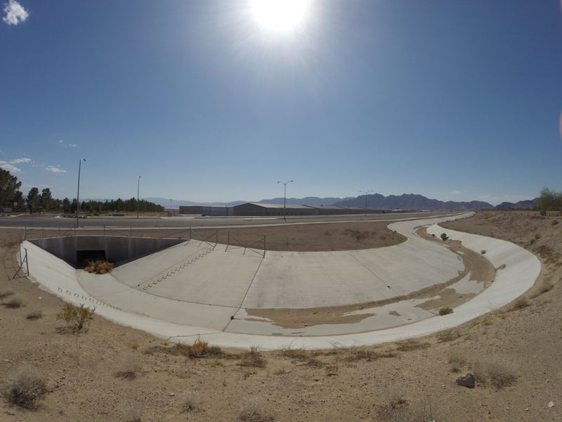 Veterans Memorial Park Drains