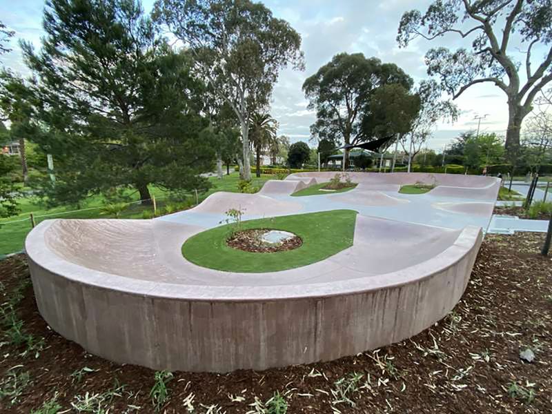 Victoria Park Kew Pump Track 