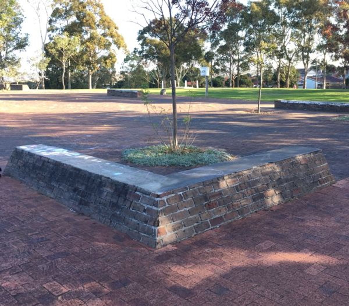 Peace Park Wallie skate spot