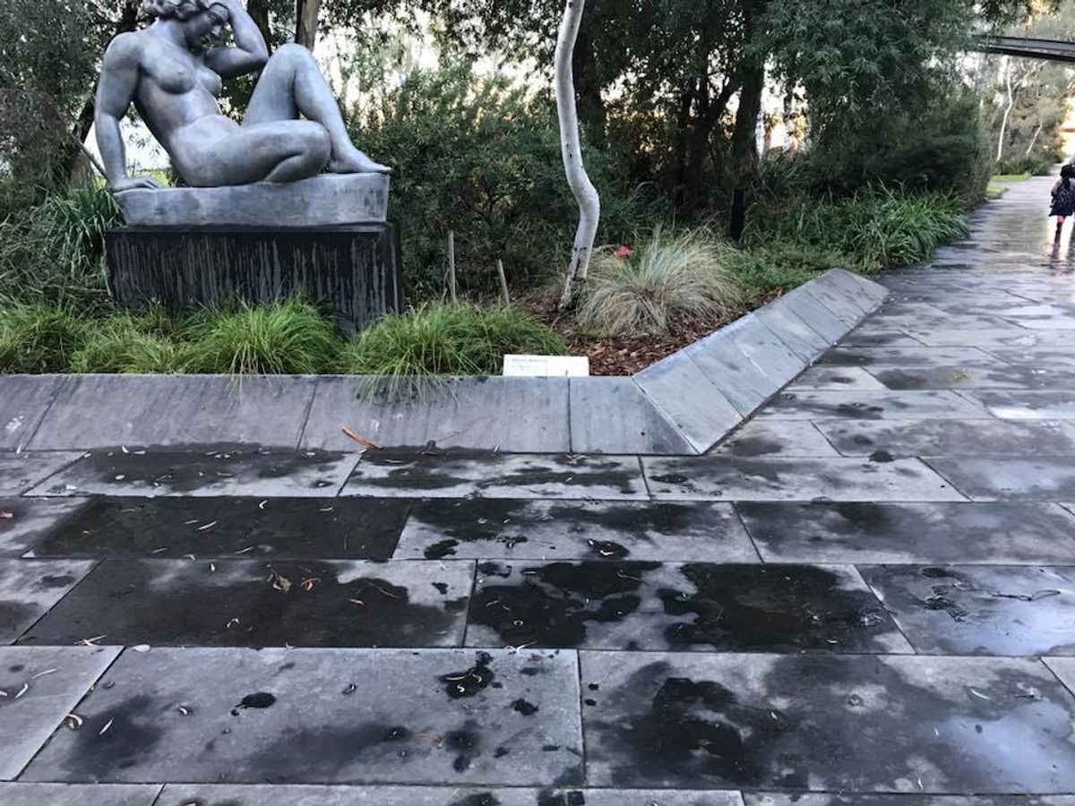 Sculpture Garden Hip skate spot
