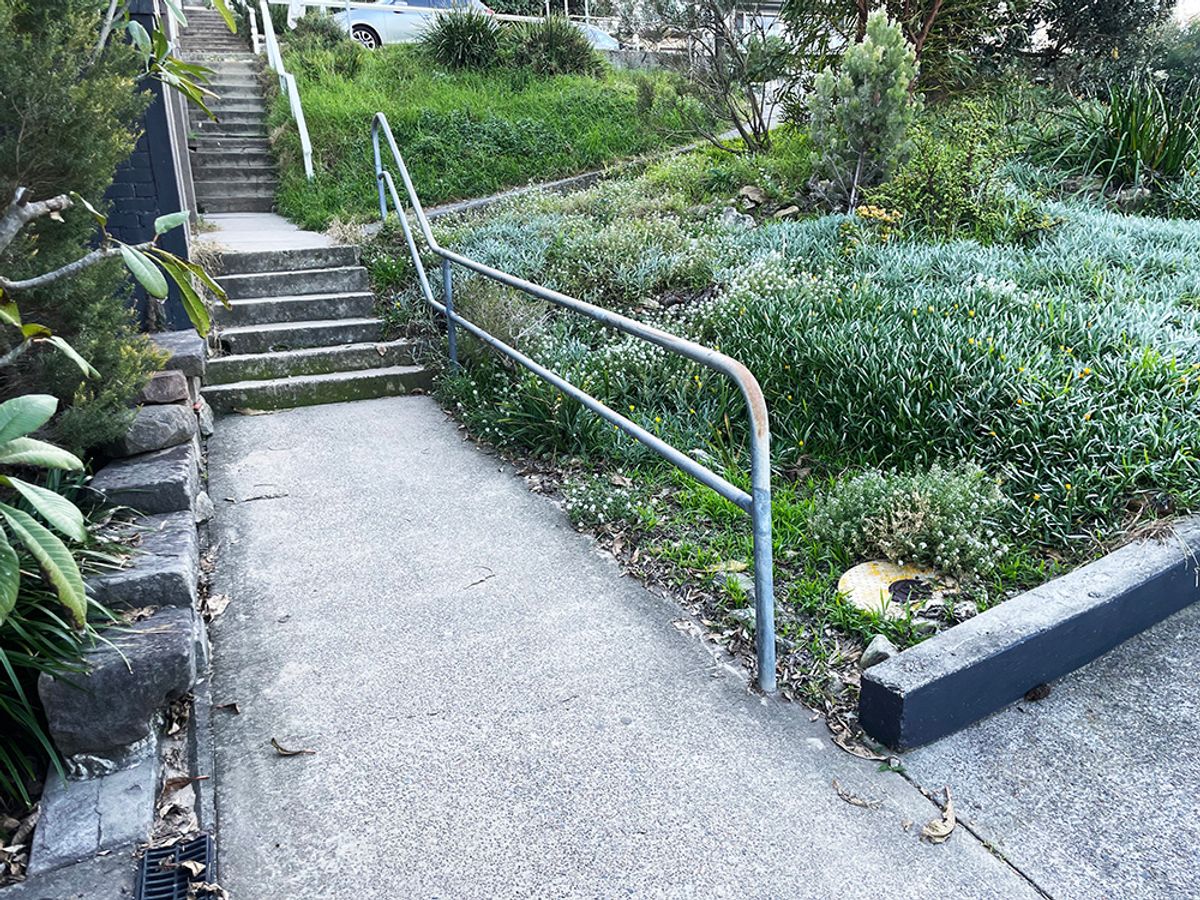 Wolseley Rail skate spot
