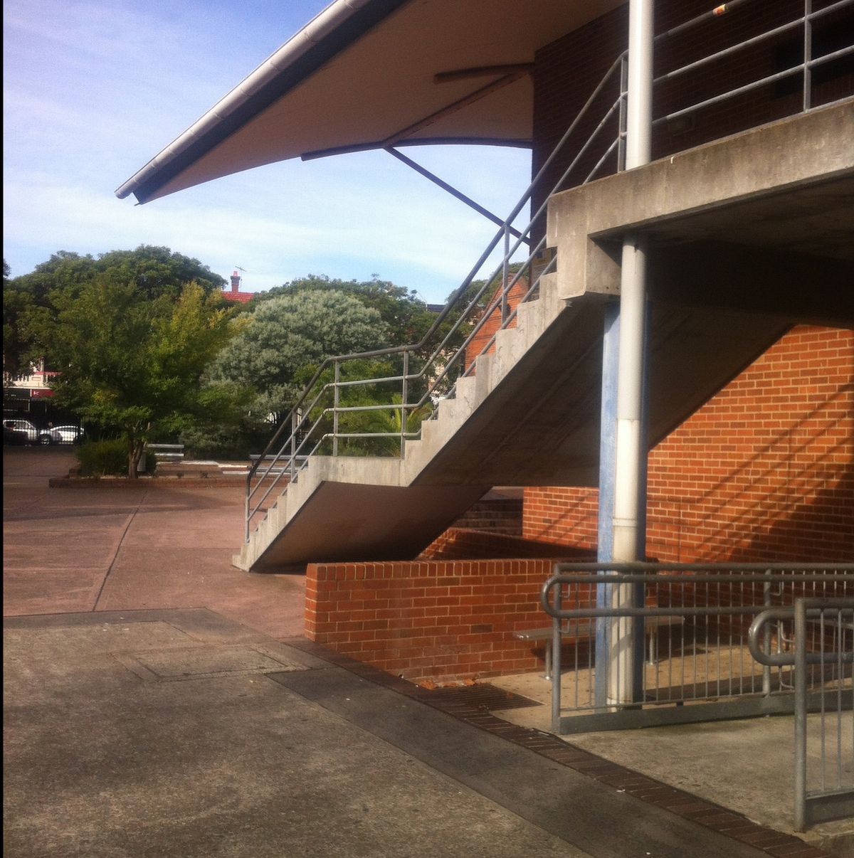 Wonga Rail skate spot