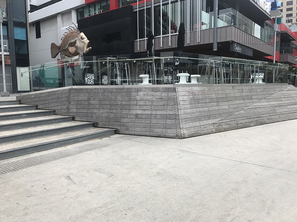 Riverside Wooden Ledge