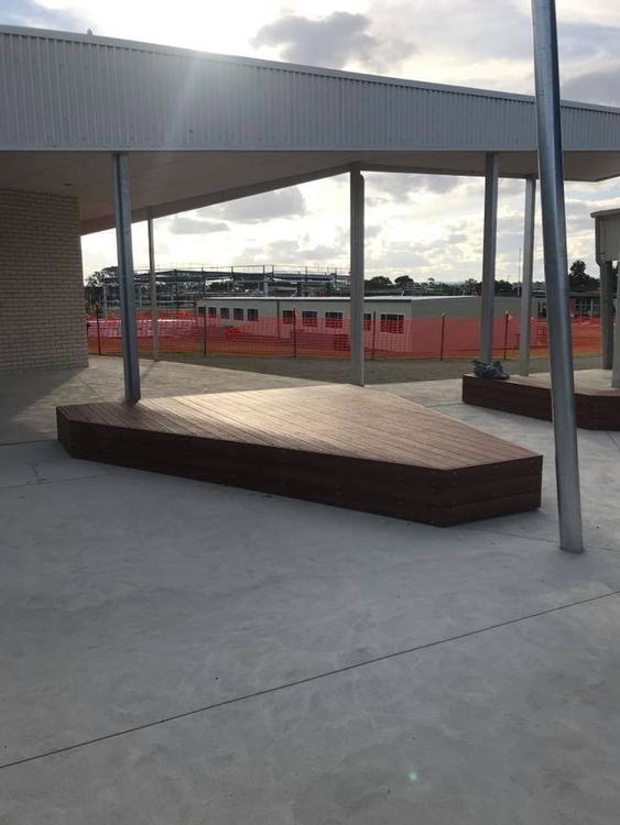 Lutheran Wooden Ledges