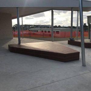 Lutheran Wooden Ledges