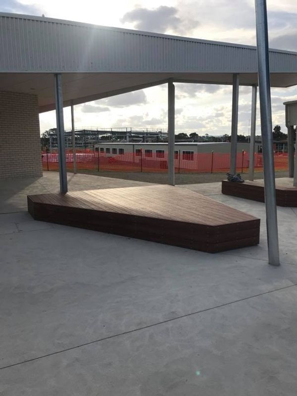 Lutheran Wooden Ledges