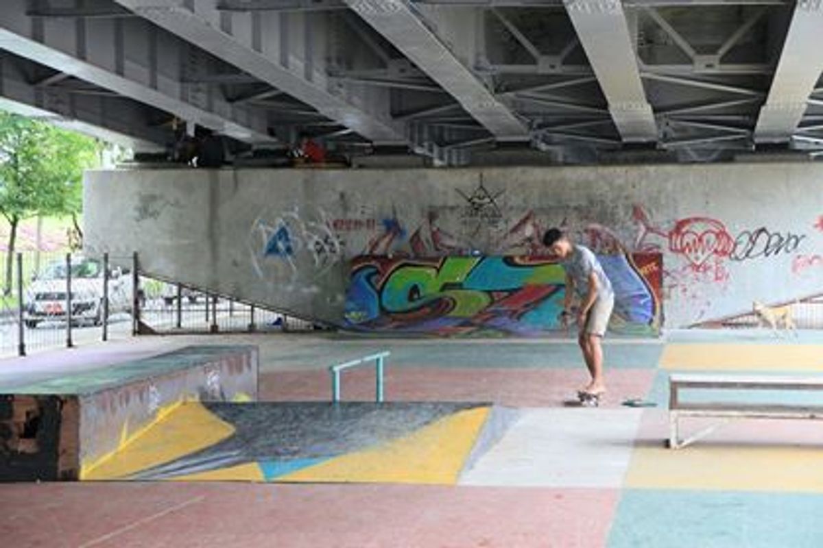 Bahan Tsp Skate Park skatepark