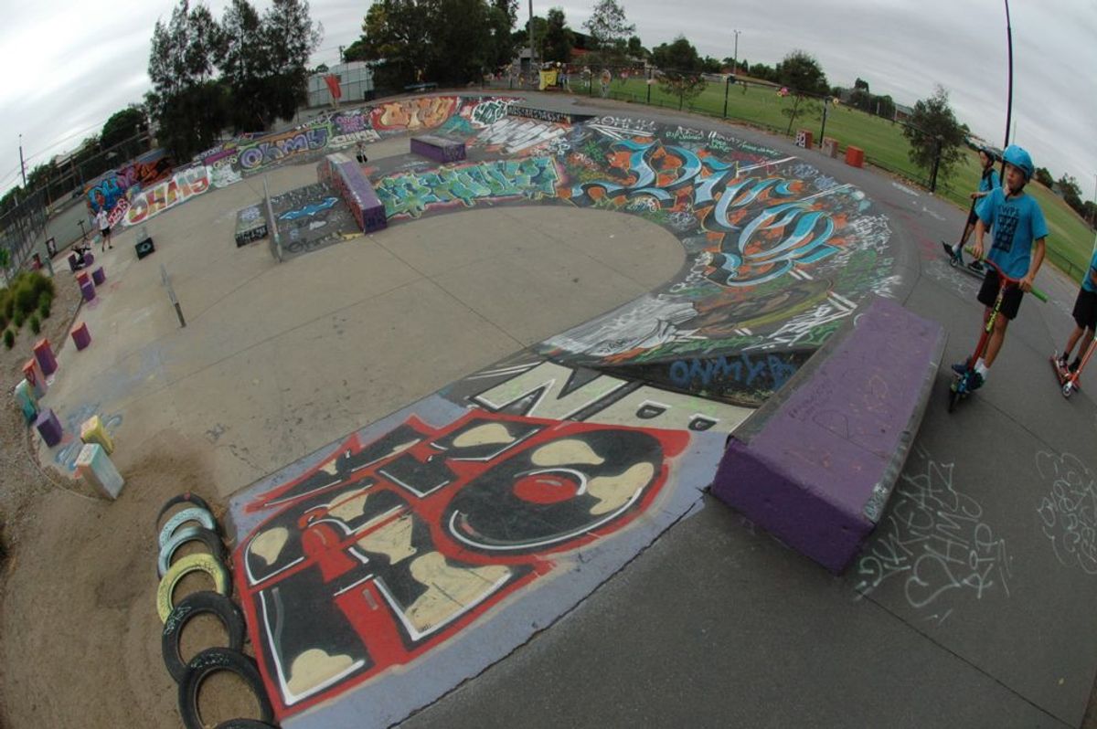 Yarraville Melbourne skatepark