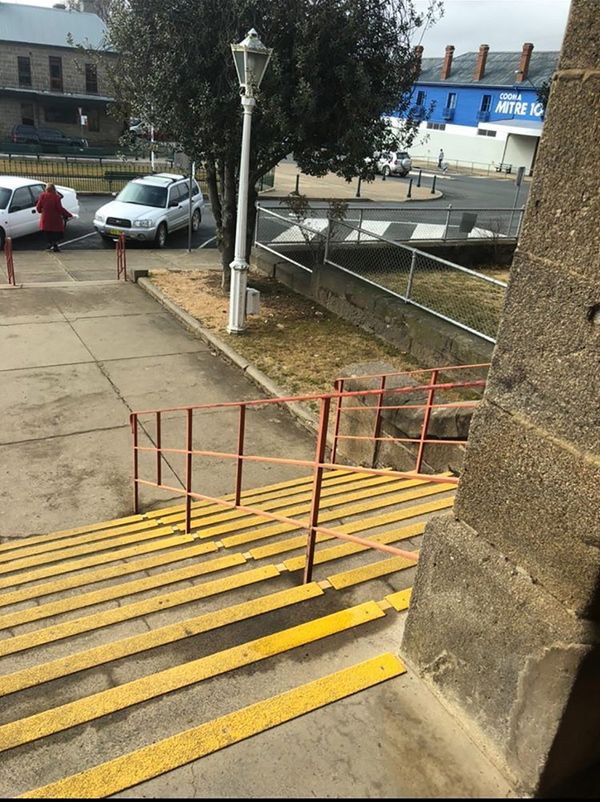 Cooma Post Office Rail